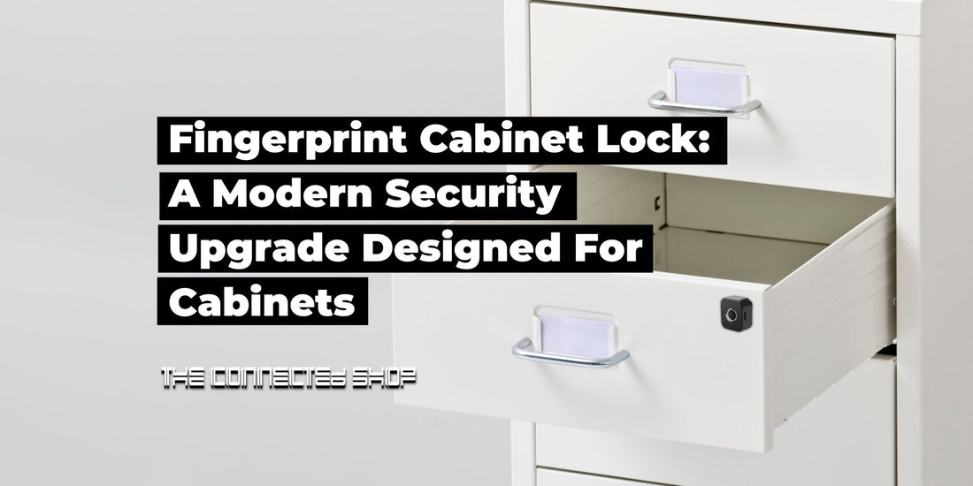 Fingerprint Drawer Lock: A Modern Security Upgrade Designed For Cabinets - The Connected Shop