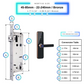 Smart Door Lock - 45-85mm (22x240mm) - Bronze -