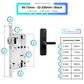 Universal Smart Door Lock Camera - 60-72mm (22x235mm) - Black -