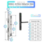 Smart Door Lock Sleek Black 2885270mmslidingdoor