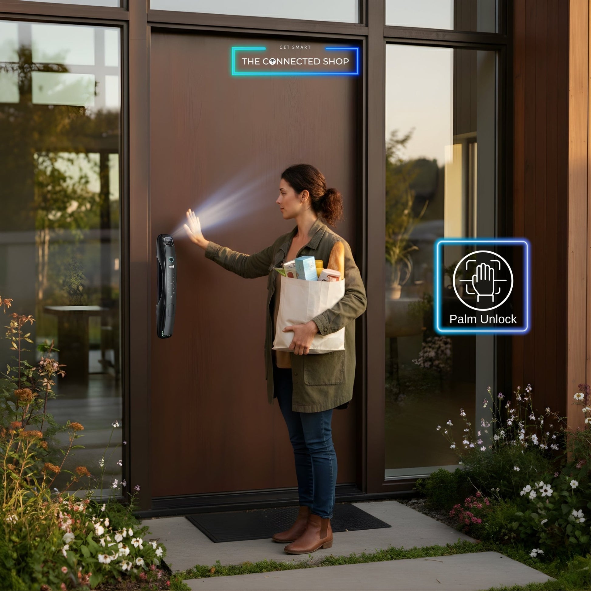 Face_Rec_Smart_Lock_Max__ Palm Unlock