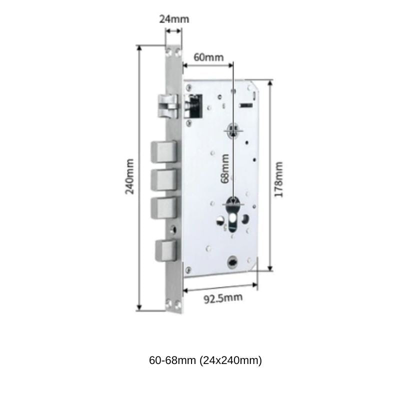 Mortises - 60-68mm (24x240mm) - -