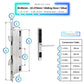 Sliding Door Smart Door Lock - 35-85mm (22x270mm) Sliding Door - Silver - No WiFi Gateway