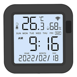 Smart Air Sensor - 12-hour Format - -