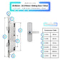 Smart Door Lock - 35-85mm (22x270mm) Sliding Door - Silver -
