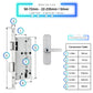 Smart Door Lock - 50-72mm (22x235mm) - Silver -