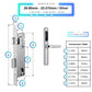Smart Door Lock Slim - 28-85mm (22x270mm) - Silver -