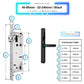 Smart Door Lock Slim - 45-85mm (22x240mm) - Black -