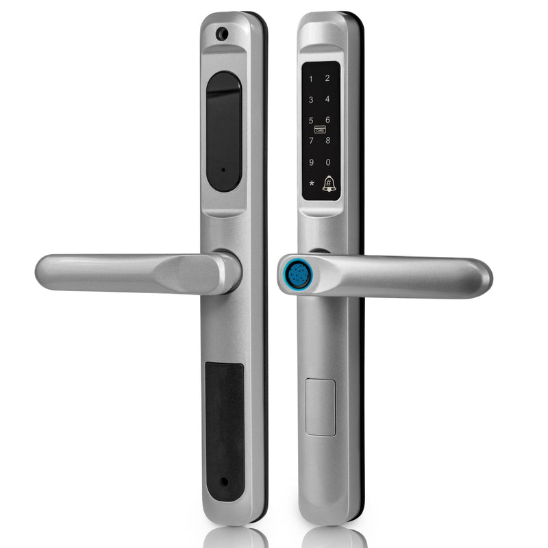 Smart Door Lock Slim Silver