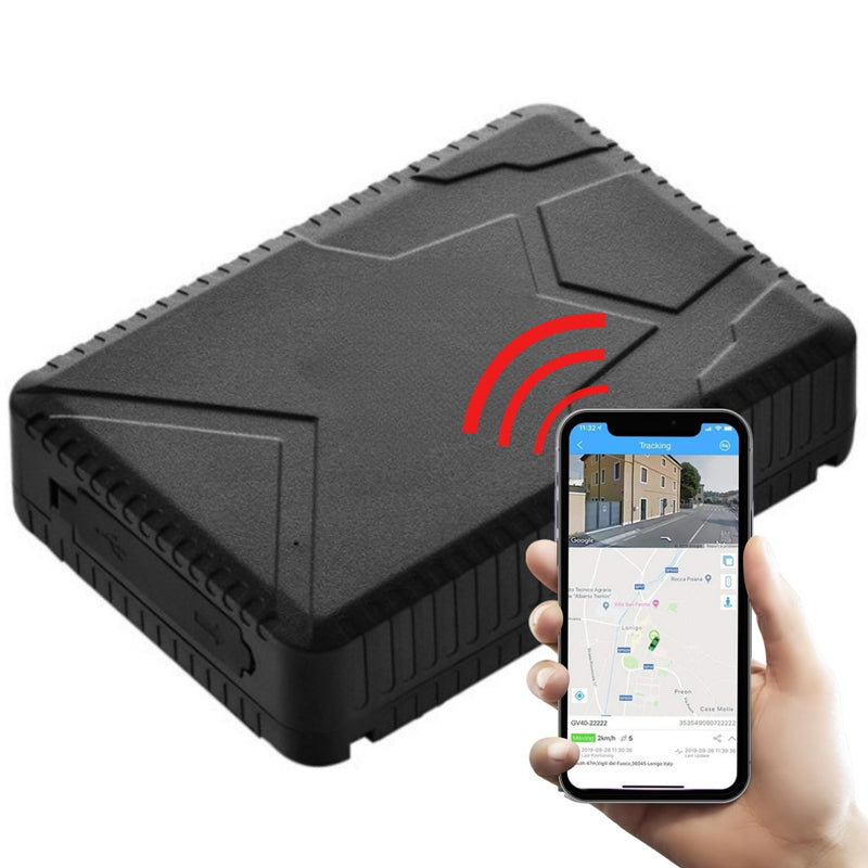 Smart GPS Car Tracker - Black - -