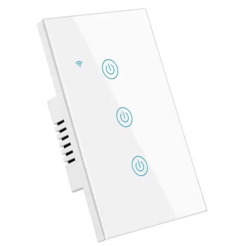 Smart Light Switch - White - 3 Switch -