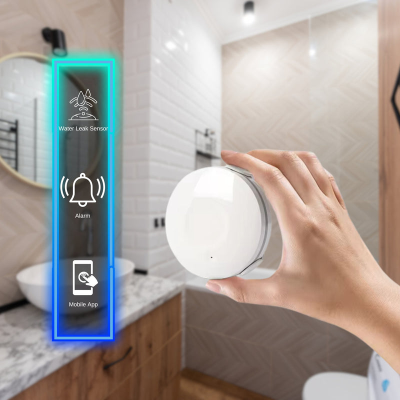 Smart Water Leak Sensor - -