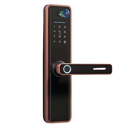 universal-smart-door-lock-camera-no-universal-smart-door-lock-camera-no-mortise-red bronze-5115